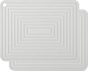 Iffmyjb Silicone Trivets Pads For Hot Dishes Pots And Pans Multipurpose Heat Resistant Mats