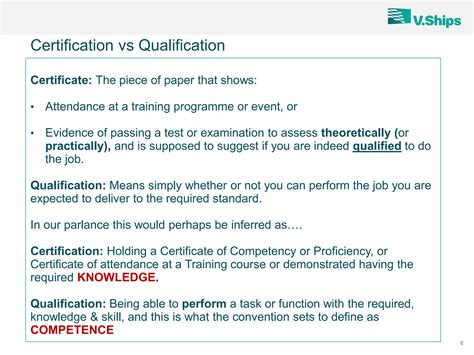 certification qualification pptx