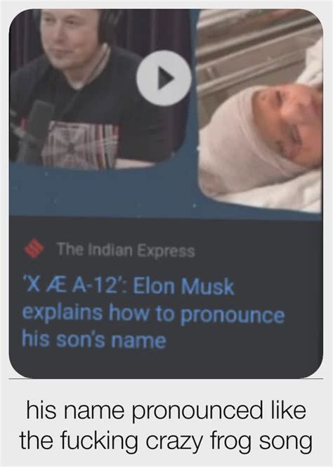 Sentencing His Son To A Lifetime Of How The Fuck Do You Pronounce That