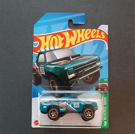Mattel Other 87 Dodge D0 Hot Wheels 2024 Hw Reverse Rake Collection Car Truck Poshmark