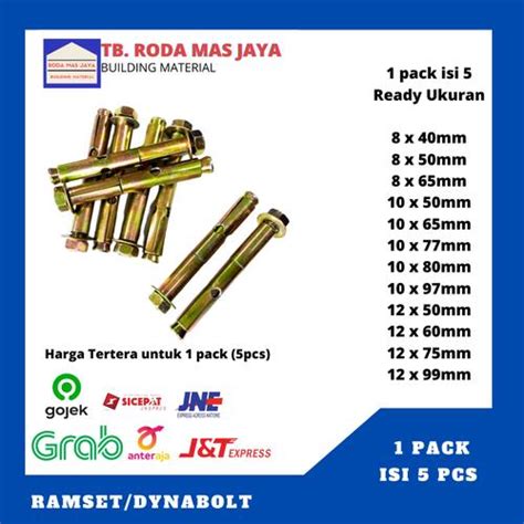 jual dynaboltramsetdinabolt baut beton ramset xmm kota