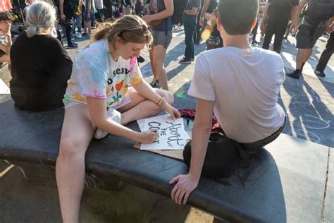 Naked Protesters Stock Photos Royalty Free Naked Protesters Images Depositphotos