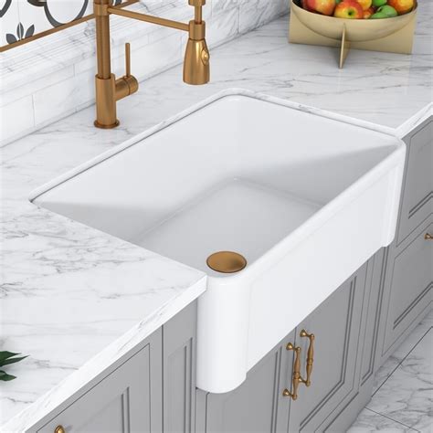 beveled edge white kitchen sink foter