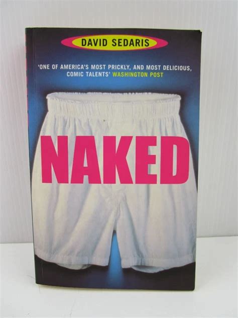 NAKED BY DAVID Sedaris Paperback 2001 Memoir Humor Biography 19 95 PicClick AU