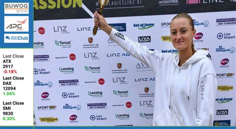 10 10 Kristina Mladenovic läutet Opening Bell für Donnerstag