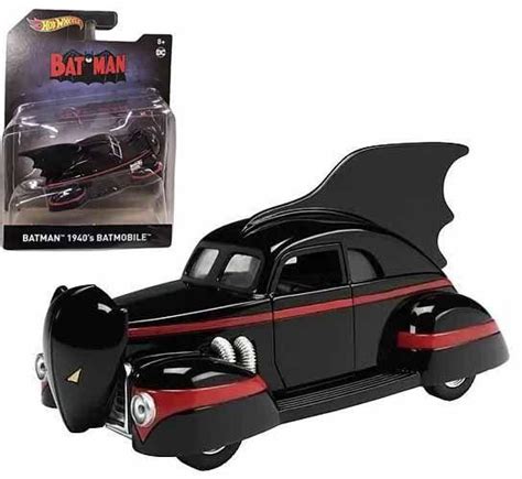 Miniatura Batmóveis Modelos Sortidos Hot Wheels Mattel Carrinho de Brinquedo Magazine