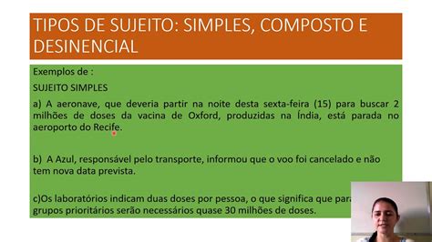 Atividade Sujeito Simples E Composto
