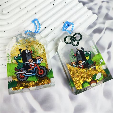 Custom Anime Design Vibrate Charm Anime Vibrator Acrylic Keychain with