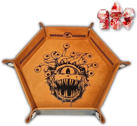 Power Beast Dungeon Tavola Dadi Beholder Vassoio Dadi Set Di Dadi 7