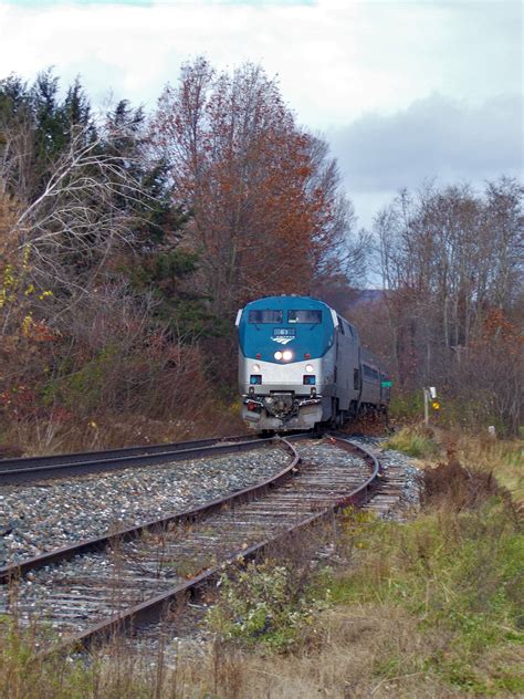 Amtrak Vermonter at Westminster,VT: The NERAIL New England Railroad