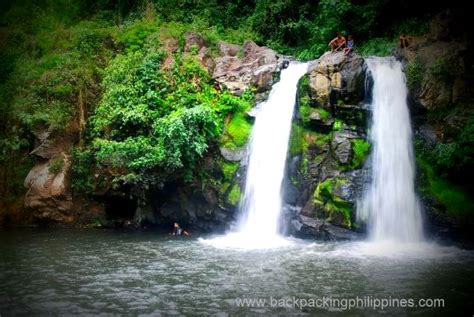 Backpacking Philippines: The Bunga Twin Falls in Nagcarlan, Laguna