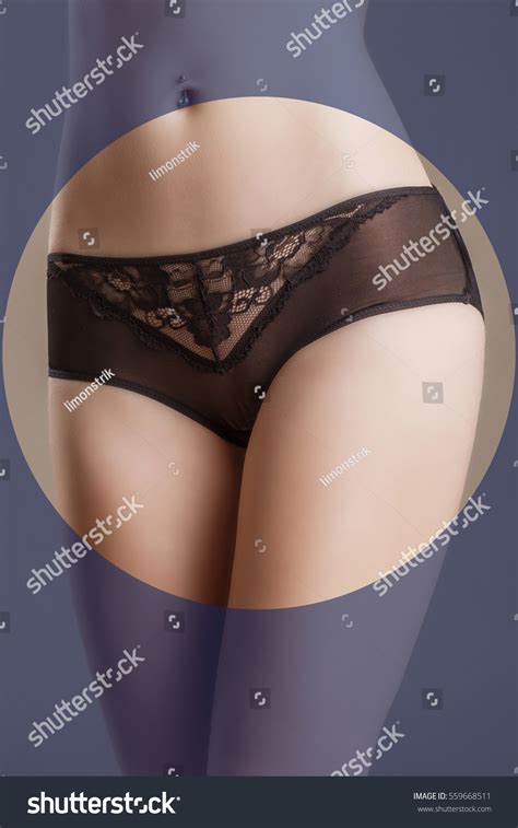 Beautiful Figure Girl Black Lingerie Slender Stock Photo 559668511 Shutterstock