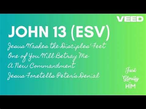 john  esv jesus washes  disciples feet
