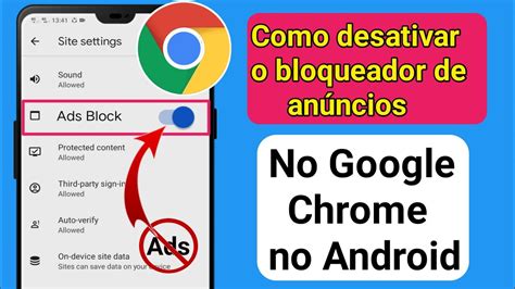 Como Desativar O Bloqueador De Anuncios - Como desativar o bloqueador de anúncios no Google Chrome no Android ...