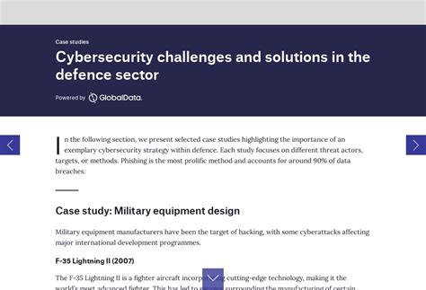 case studies cybersecurity   defence industry global defence