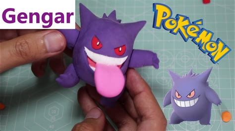 Pokémon Clay Art Gengar Youtube