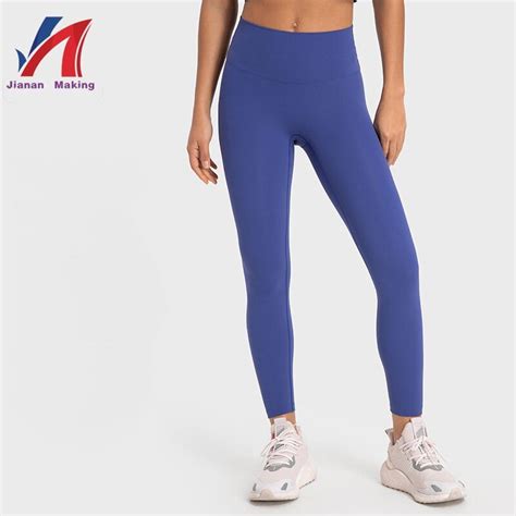 New Spring Summer Naked High Waist Traceless Gym Wear Pants Tight Hip Lifting And Abdominal