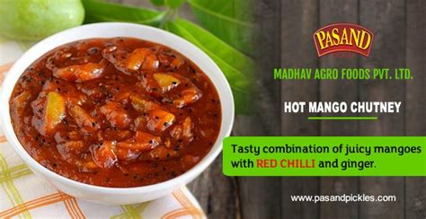Hot Mango Chutney Spicy And Delicious