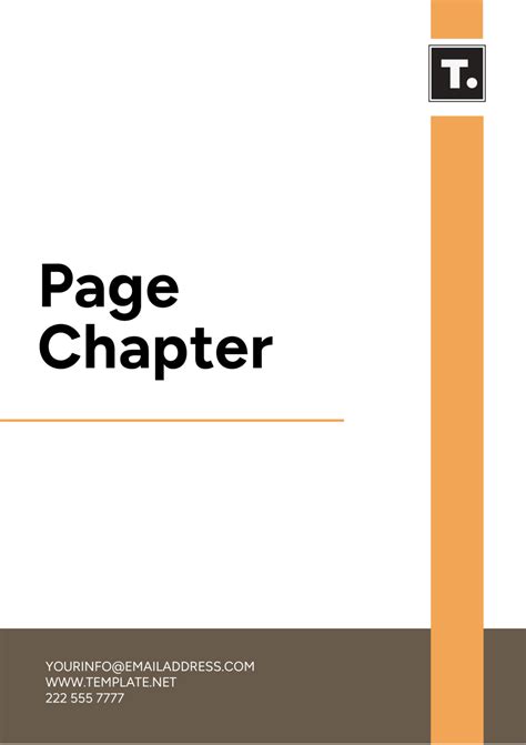 chapter templates examples edit   templatenet