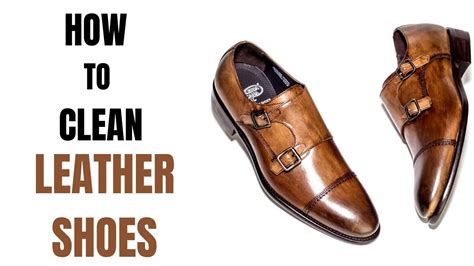 How To Clean Leather Shoes Youtube