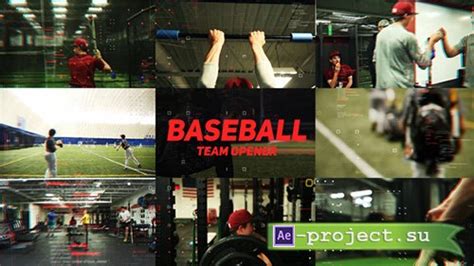 Videohive Baseball Team Opener Project For After Effects