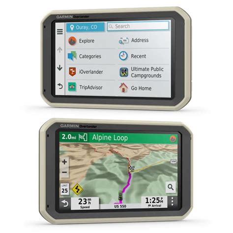 Gps Garmin Overlander Pouces Tout Terrain Pour Camping Car