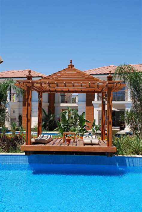 34 Glorious Pool Gazebo Ideas