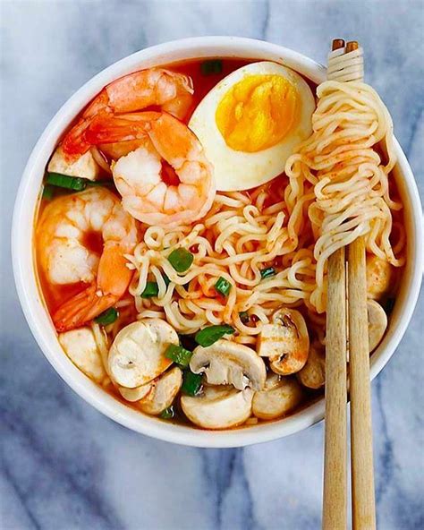 Sriracha Shrimp Ramen By Rasamalaysia Quick Easy Recipe The