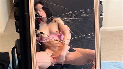 Masturbating In Front Of A Broken Mirror Vanessa Cliff Perfect Body MILF Porn XHamster