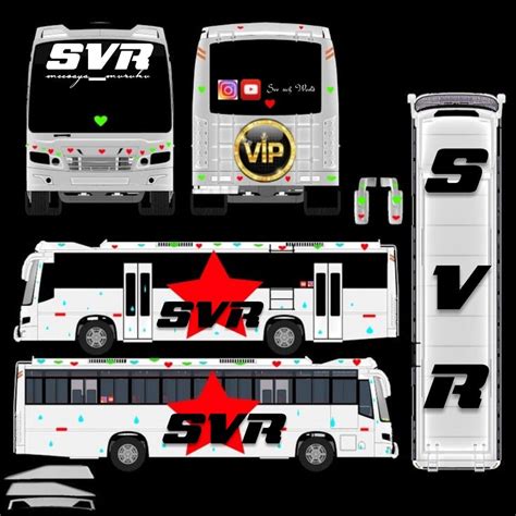 Pola Papercraft Bus Indonesia Artofit