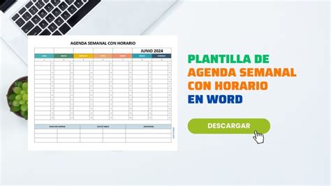 Plantilla De Horario De Clases En Pdf Y Word Gratis Didocu