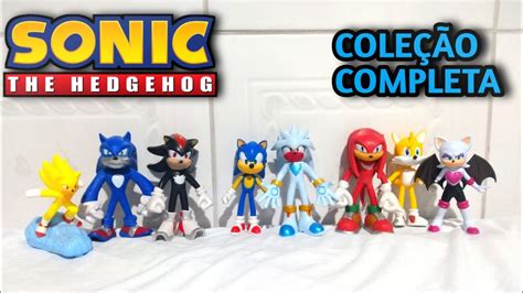Bonecos Do Sonic - REVIEW: COLEÇÃO DE BONECOS DO SONIC ( Sonic the Hedgehog ) - YouTube