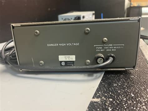 Hewlett Packard Hp 6515a High Voltage Dc Power Supply