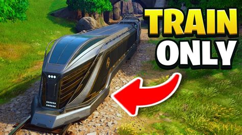 Fortnite But Its Train Loot Only Challenge Youtube