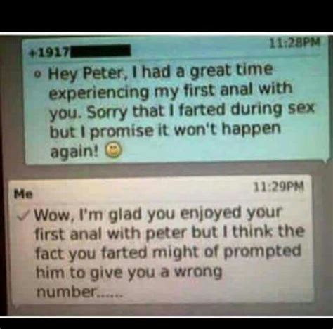 Never Fart During Anal Sex Gag