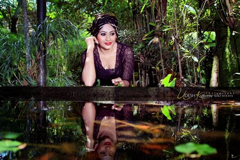 Piumi Hansamali Looks Hot Outdoor Photoshoot