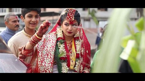 Sandip Sabbu Nepali Wedding Highlight Muskurayera Youtube