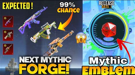 New Mythic Forge Leaks Next Upgrade Gun In Mythic Forge Old Upgrade