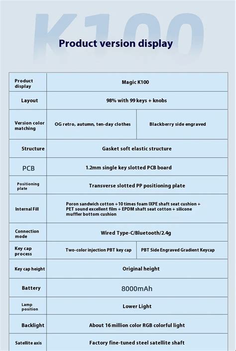 Monka K Wireless Three Mode Retro Mechanical Keyboard Customized Hot Plug Gateway Structure
