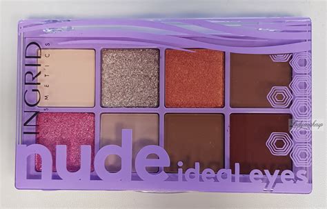 Ingrid Ideal Eyes Eyeshadow Palette Palette Of Eyeshadows Nude G