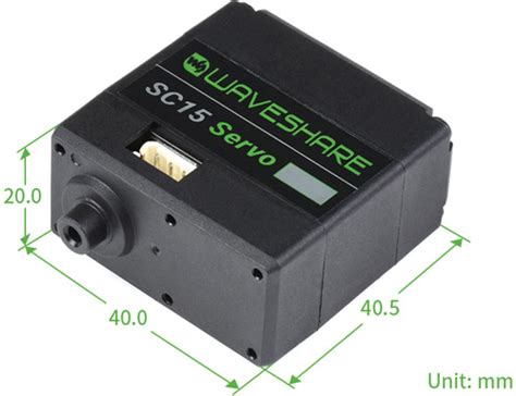 SC15 Servo - программируемый сервопривод для робототехники