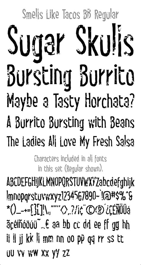 Smells Like Tacos Blambot Comic Fonts And Lettering