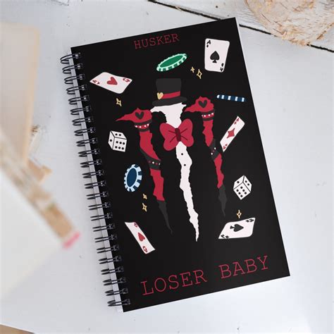 Husker Hazbin Hotel Fan Notebook Etsy
