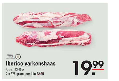 Kaldenberg Iberico Varkenshaas Aanbieding Bij Sligro Folders Nl