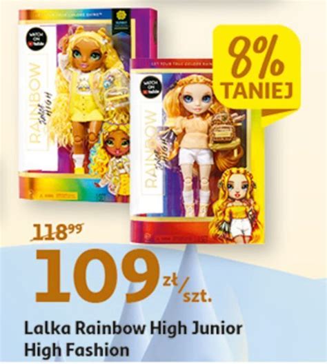 Promocja Lalka Rainbow High Junior Lol Surprise Auchan