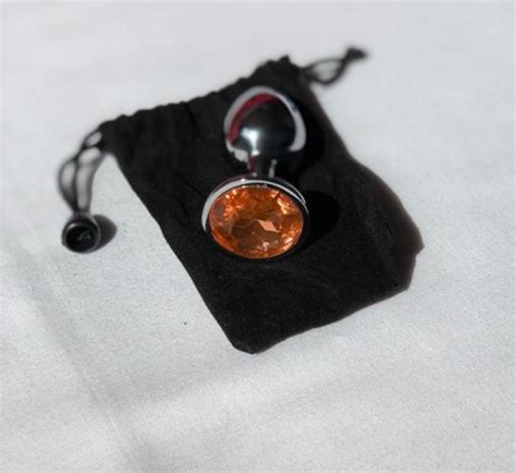 Dilatador Anal Diamante Met Lico Talla S Sexcellent