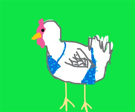 Bikini Chicken Drawception