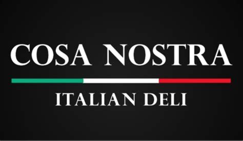 Cosa Nostra Italian Deli W Minneola Ave 798 W Montrose St Order