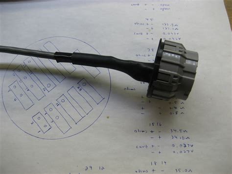 Wtb Nissan Leaf 36 Pin Female Circular Connector Diy Electric Car Forums