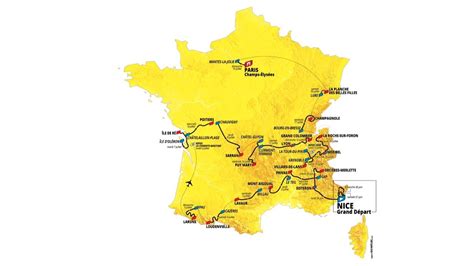 Tour De France Route Map Besttravels Org